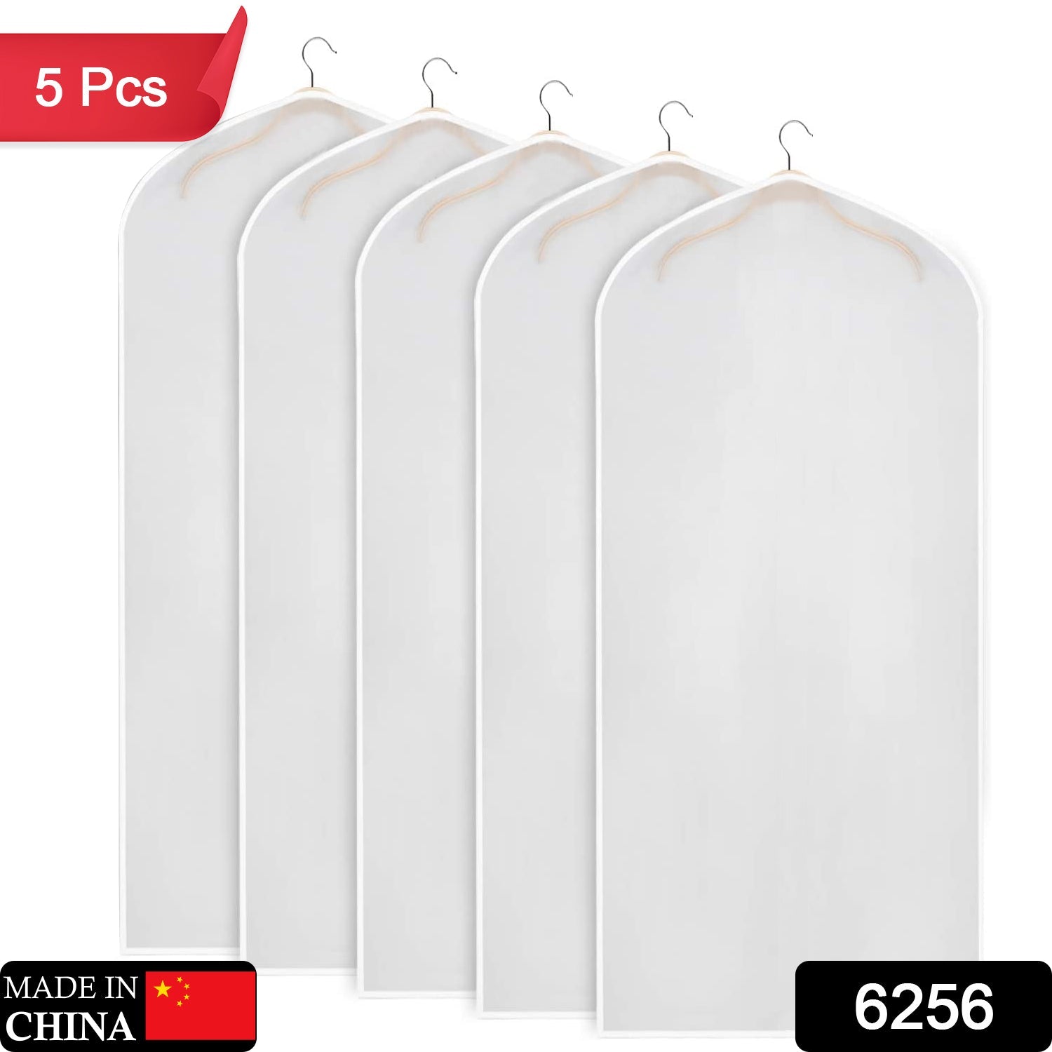 6256 COAT BLAZER COVER TRANSPARENT COVER FOR MULTI USE COVER ( 5 Pcs ) ( Hanger Not Included ) DeoDap 6256 COAT BLAZER COVER TRANSPARENT COVER FOR MULTI USE COVER ( 5 Pcs ) ( Hanger Not Included ) DeoDap